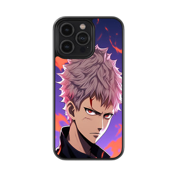 Yuji Looking Glossy Metal Case