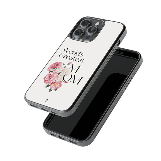 Worlds Greatest Mom Glossy Metal Case