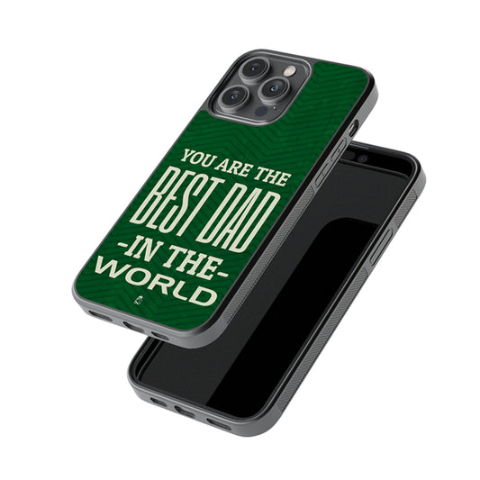 You are the Best dad in the world Glossy Metal Case