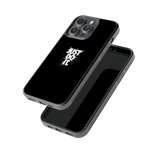 Just Do It Glossy Metal Case