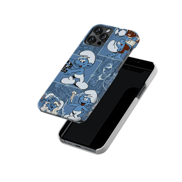 Smurf Splash Slim Hard Case
