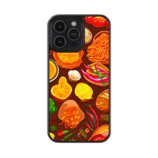 Spicy Foods Glossy Metal Case