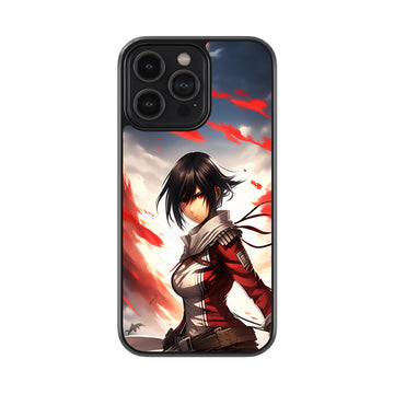 Mikasa The Warrior Glossy Metal Case