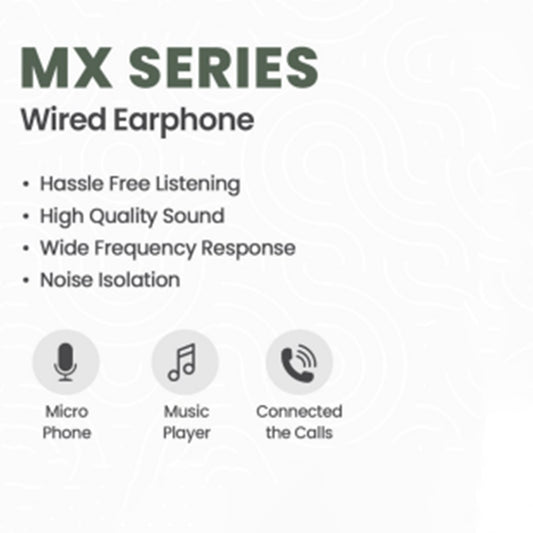 Arrow MX 01 Wired Earphone