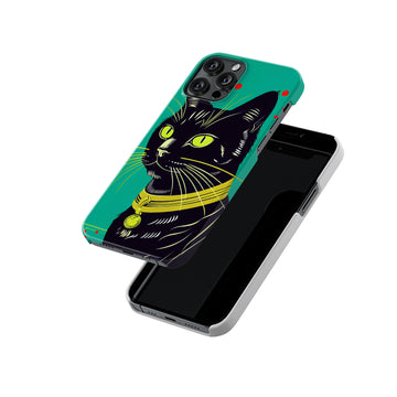 Charming Black Cat Slim Hard Case
