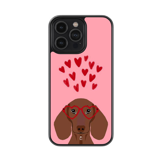 Hey Yum! I Love You Glossy Metal Case