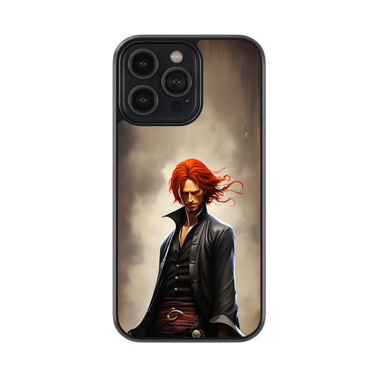 Red Haired Shanks Glossy Metal Case