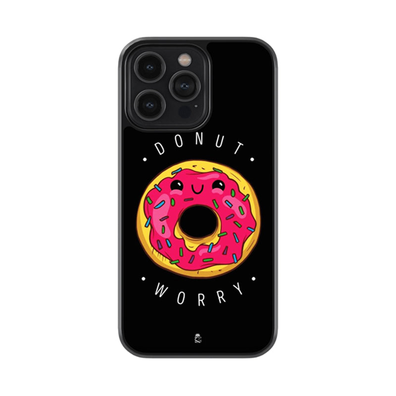 Don't Worry Glossy Metal Case
