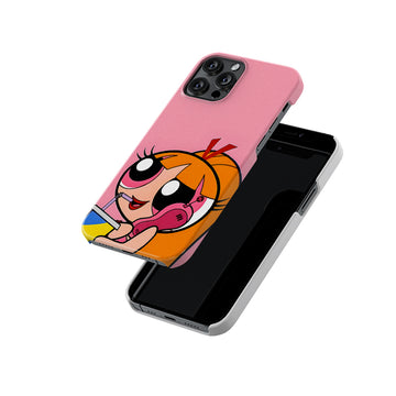 Blossom On Call Power Puff Girls Slim Hard Case