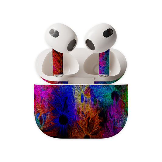 Coral Colours Earbuds Skin