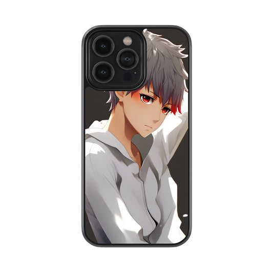 Sad Megumi Glossy Metal Case