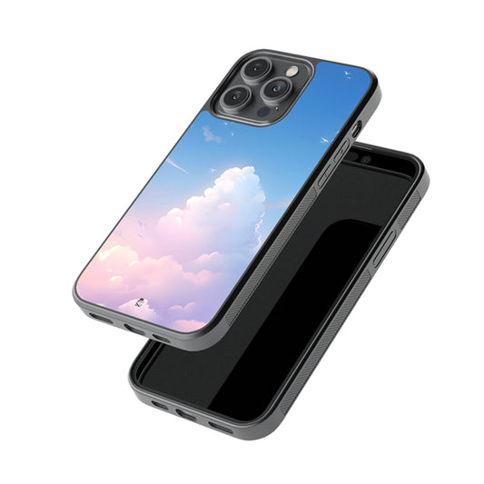 Beautiful Sky Glossy Metal Case