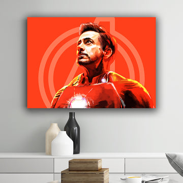 Peoples Champion Iron man Landscape Poster