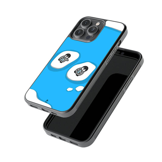Peaceful Friend's Glossy Metal Case