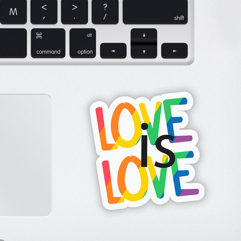 Love is Love Laptop Sticker