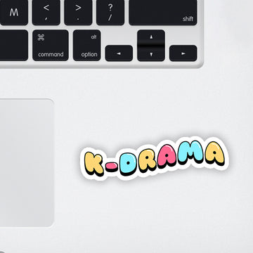 K- Drama Laptop Sticker