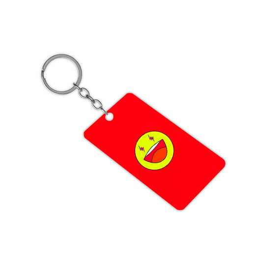 Yellow thunder Smiles Keychain