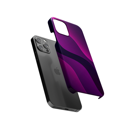 Purple Wave Slim Hard Case