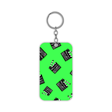 Clapboard Keychain