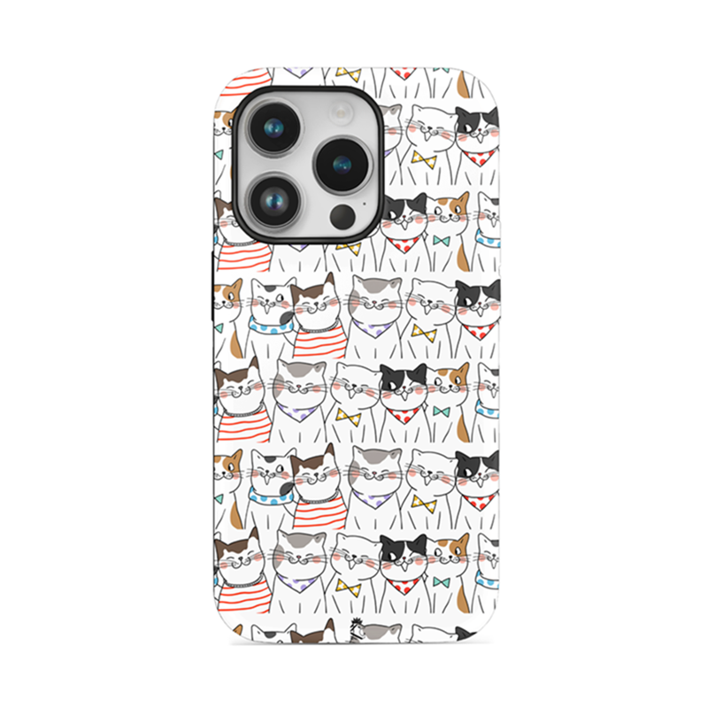 Cute Cats Flexible Soft Silicone Case