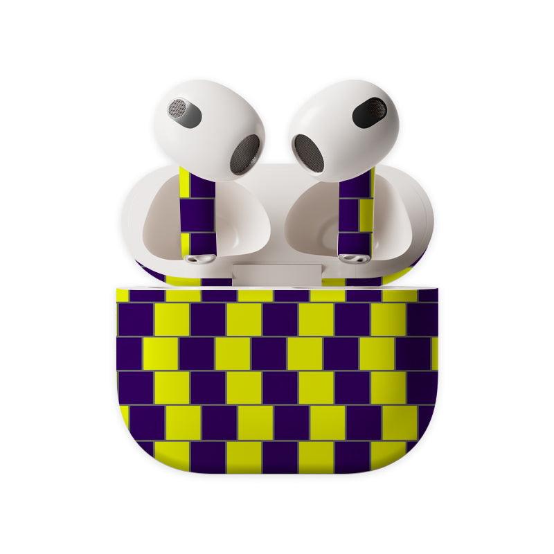 Uneven Rows Earbuds Skin