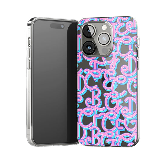The Alphabets Clear Silicone Case