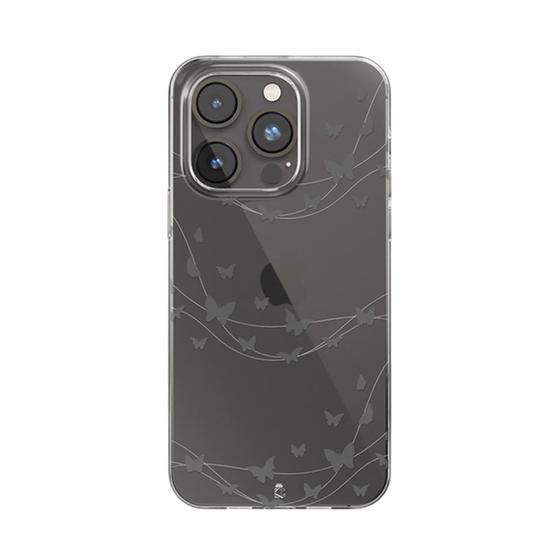 Butterfly string Clear Silicone Case