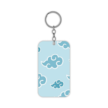 Puffy Clouds Keychain