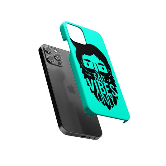 Bad Vibes Only Slim Hard Case