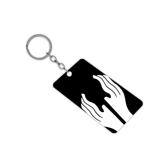 Wavy Hands Keychain