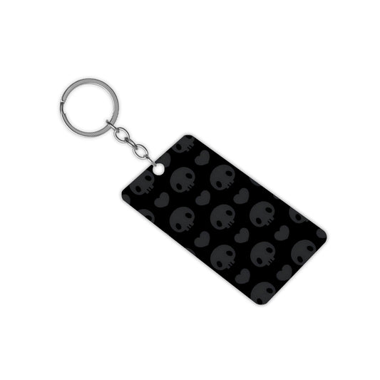 Skull Heart Keychain