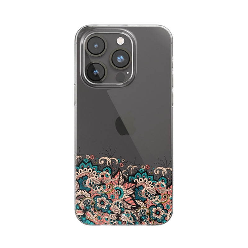Mehandi Clear Silicone Case