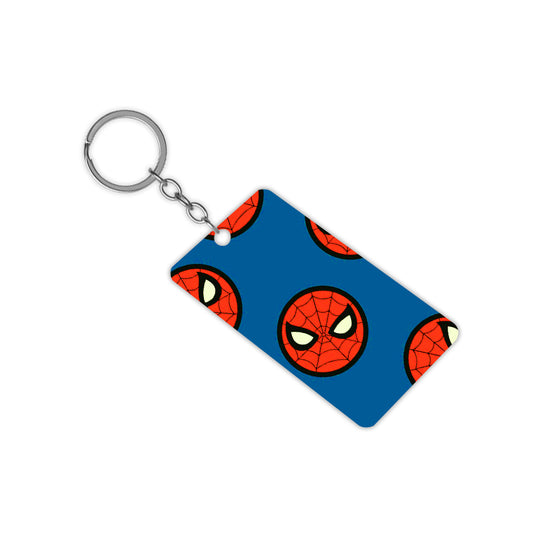 Spiderman Face Keychain