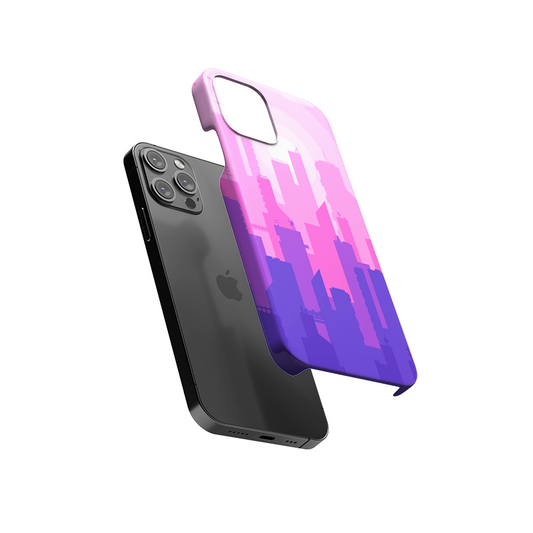 Pink, Blue City Slim Hard Case