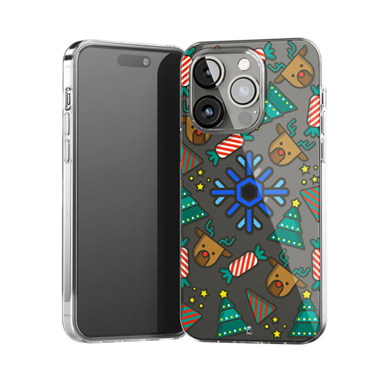 Christmas day Clear Silicone Case