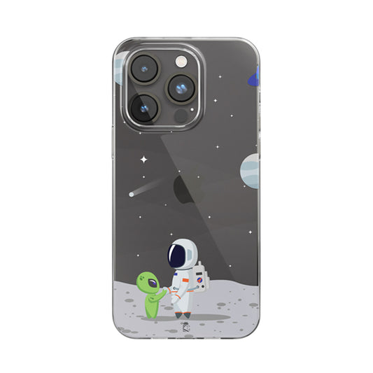 Space Friends Clear Silicone Case