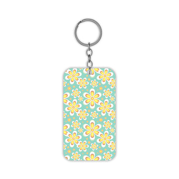Yellow Flowers Keychain