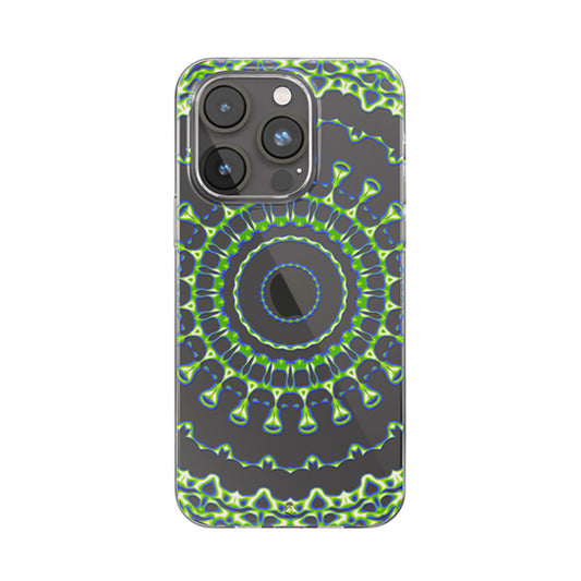 Green Fluids Clear Silicone Case