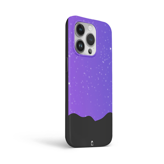 Purple Sky Flexible Soft Silicone Case