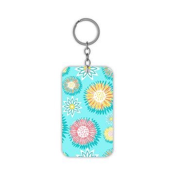 Colourful Flower Keychain