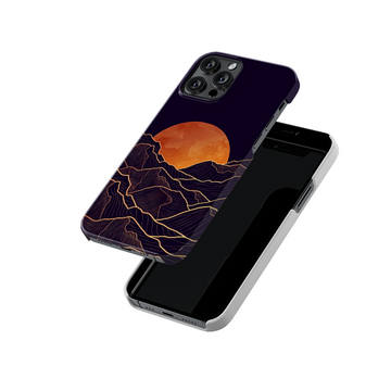 Golden Sunset Slim Hard Case