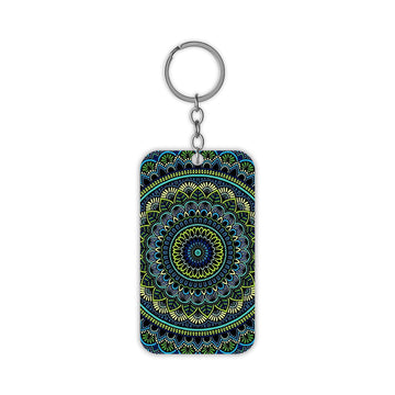 Mandala Design Keychain