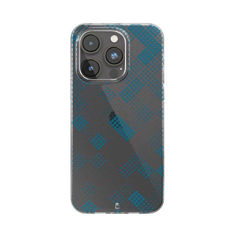 Dotted Blues Clear Silicone Case