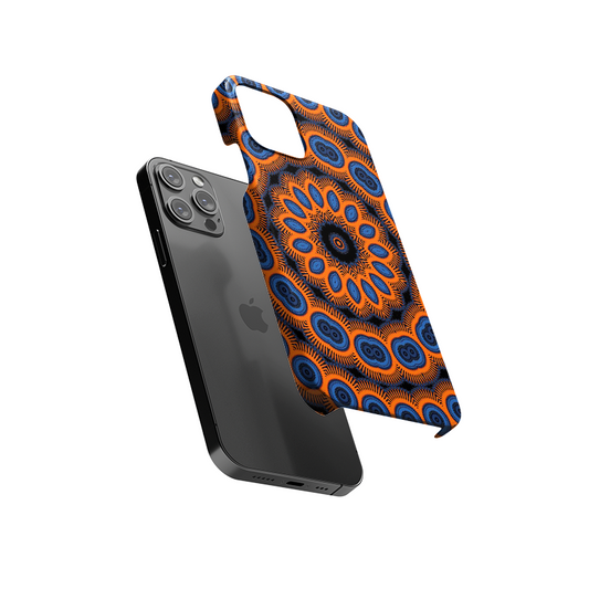 Mandala Flowers Slim Hard Case