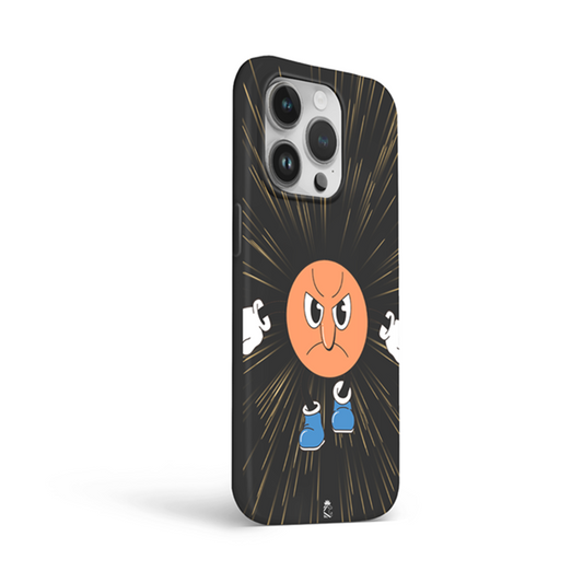 Angry Ball Boy Flexible Soft Silicone Case