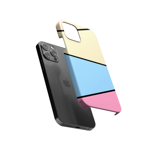 Linear Stripes Slim Hard Case