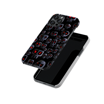 Halloween Skulls Slim Hard Case