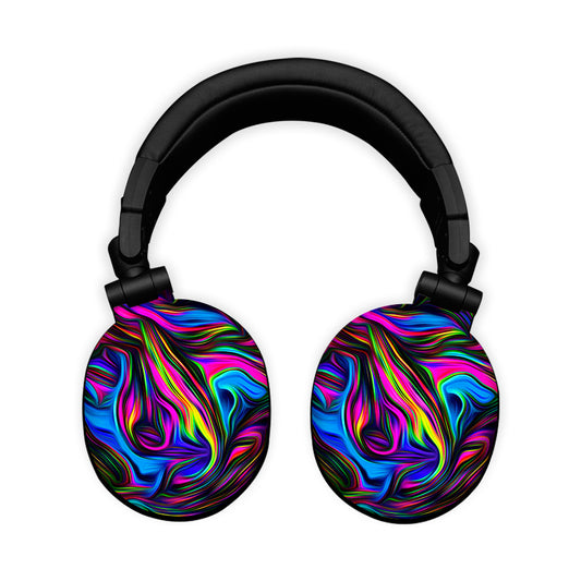 Colourful Liquid Headphone Skin