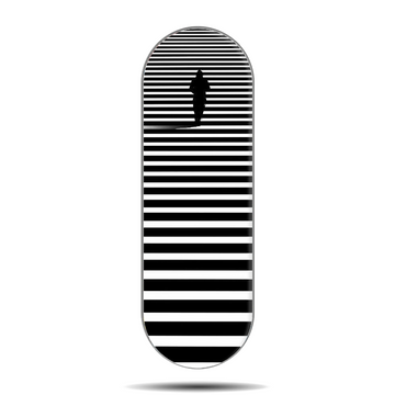Zebracross Phone Slider Grip