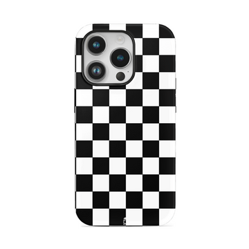 Checker Board Flexible Soft Silicone Case
